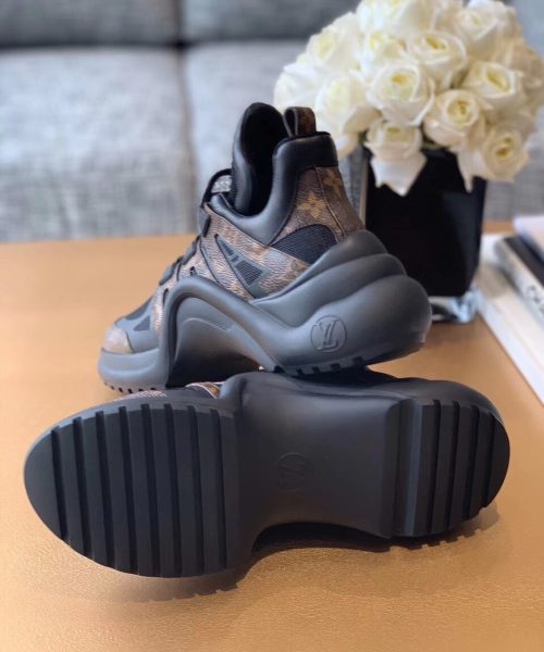 Louis Vuitton Archlight Sneakers Calfskin Leather Fall/Winter 2019 Collection 1A589P Black/Brown
