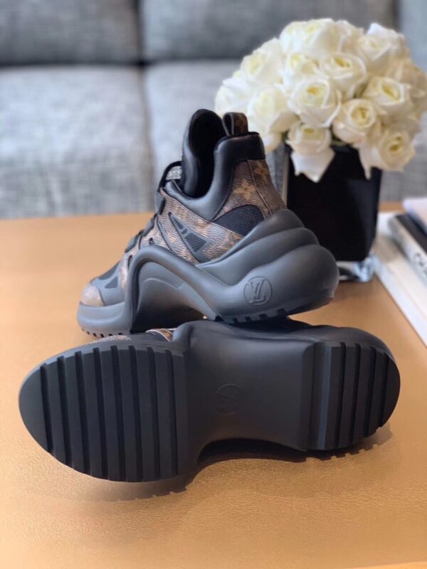 Louis Vuitton Archlight Sneakers Calfskin Leather Fall/Winter 2019 Collection 1A589P Black/Brown