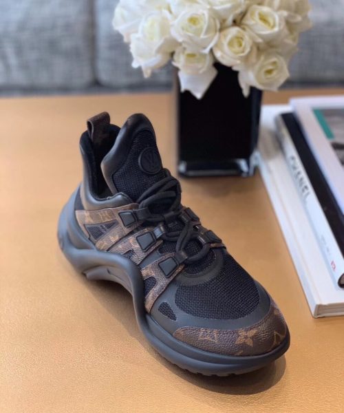 Louis Vuitton Archlight Sneakers Calfskin Leather Fall/Winter 2019 Collection 1A589P Black/Brown