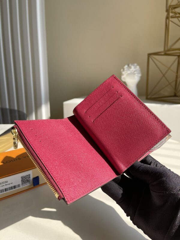 Louis Vuitton Ariane Wallet Monogram Canvas Fuchisa For Women, Women's Wallet 12cm LV M62036