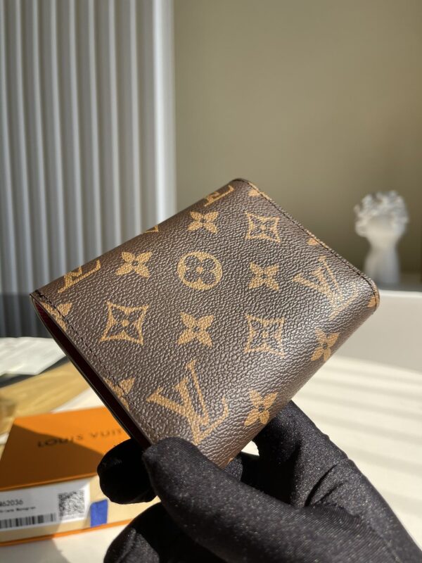 Louis Vuitton Ariane Wallet Monogram Canvas Fuchisa For Women, Women's Wallet 12cm LV M62036