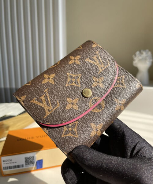 Louis Vuitton Ariane Wallet Monogram Canvas Fuchisa For Women, Women's Wallet 12cm LV M62036