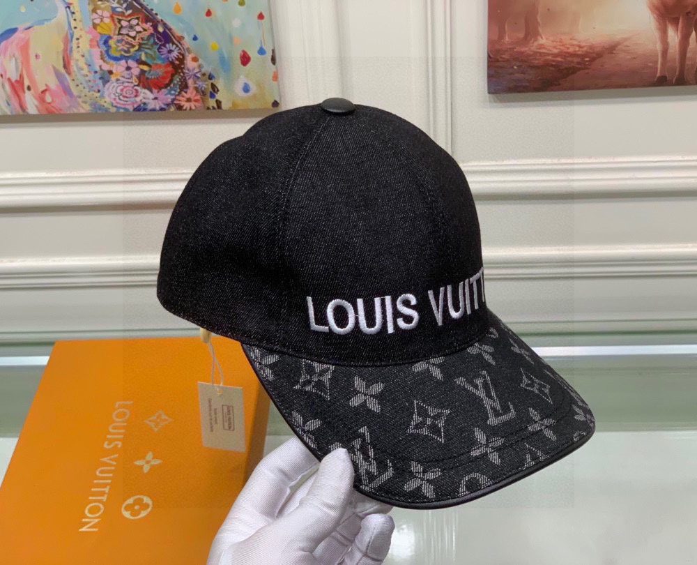 Louis Vuitton Be My Cap Black LV Cap