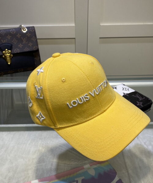 Louis Vuitton Be My Cap In Yellow