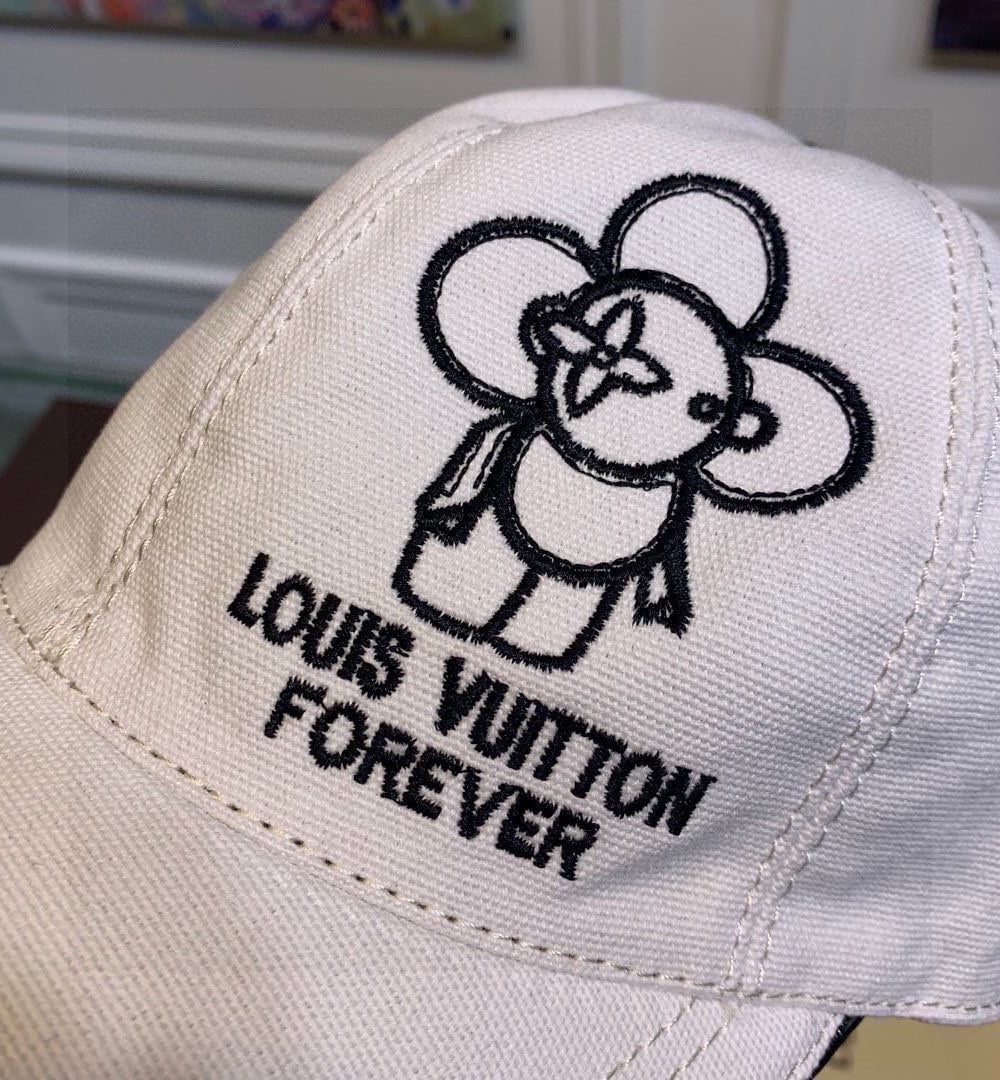 Louis Vuitton Be My Cap White LV Cap