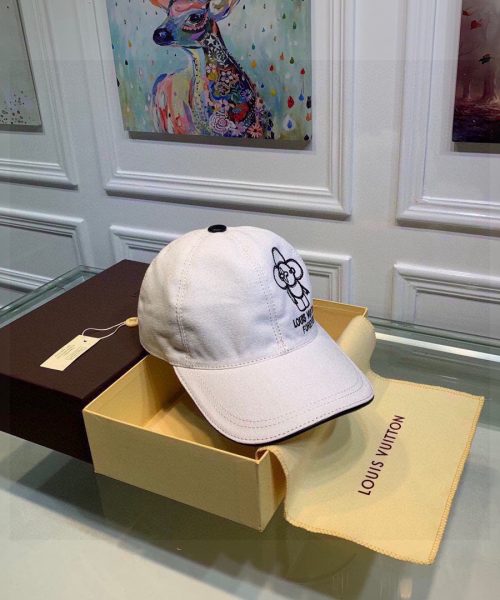 Louis Vuitton Be My Cap White LV Cap