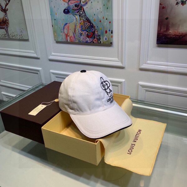 Louis Vuitton Be My Cap White LV Cap