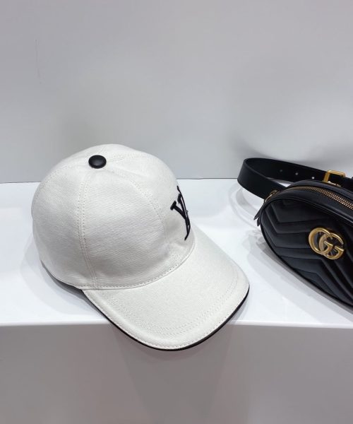 Louis Vuitton Be My Cap White LV Cap