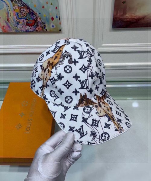 Louis Vuitton Be My Cap White LV Cap