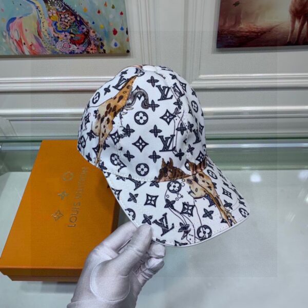 Louis Vuitton Be My Cap White LV Cap
