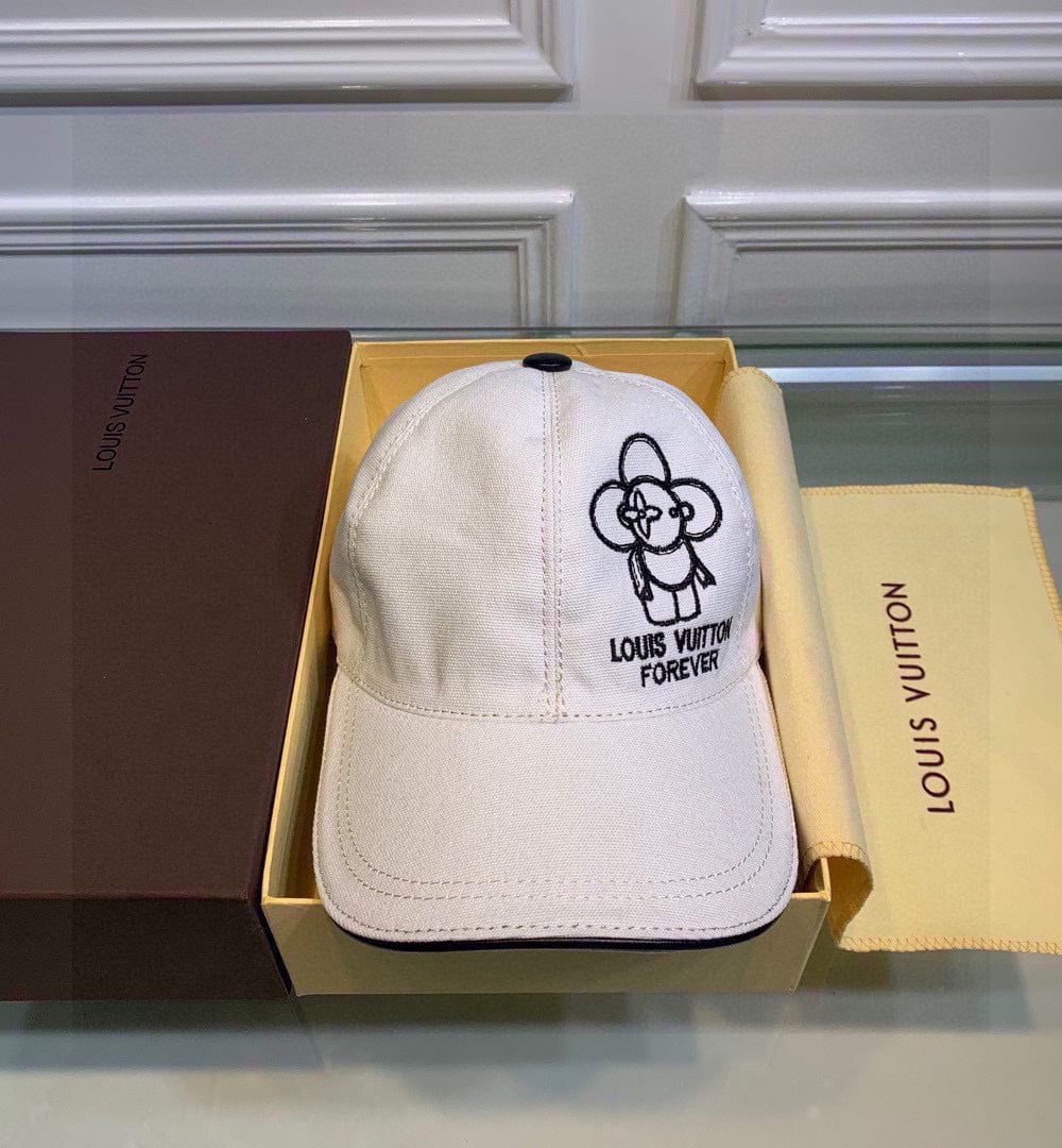 Louis Vuitton Be My Cap White LV Cap