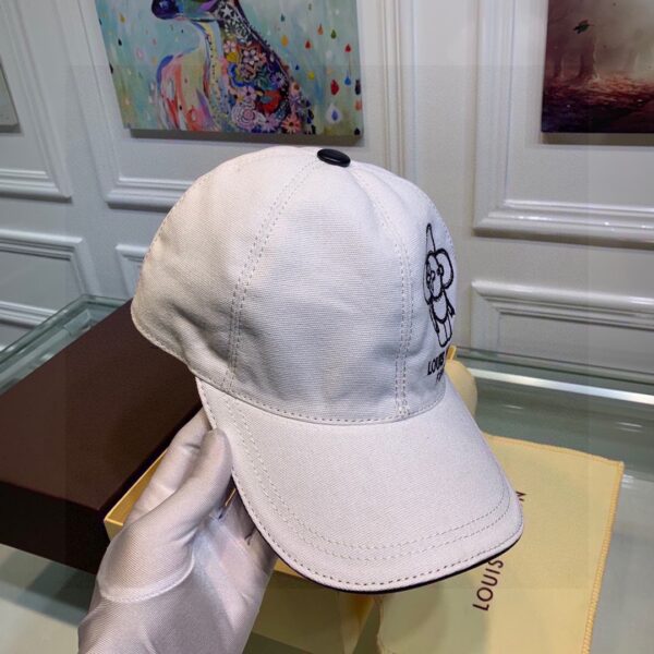 Louis Vuitton Be My Cap White LV Cap