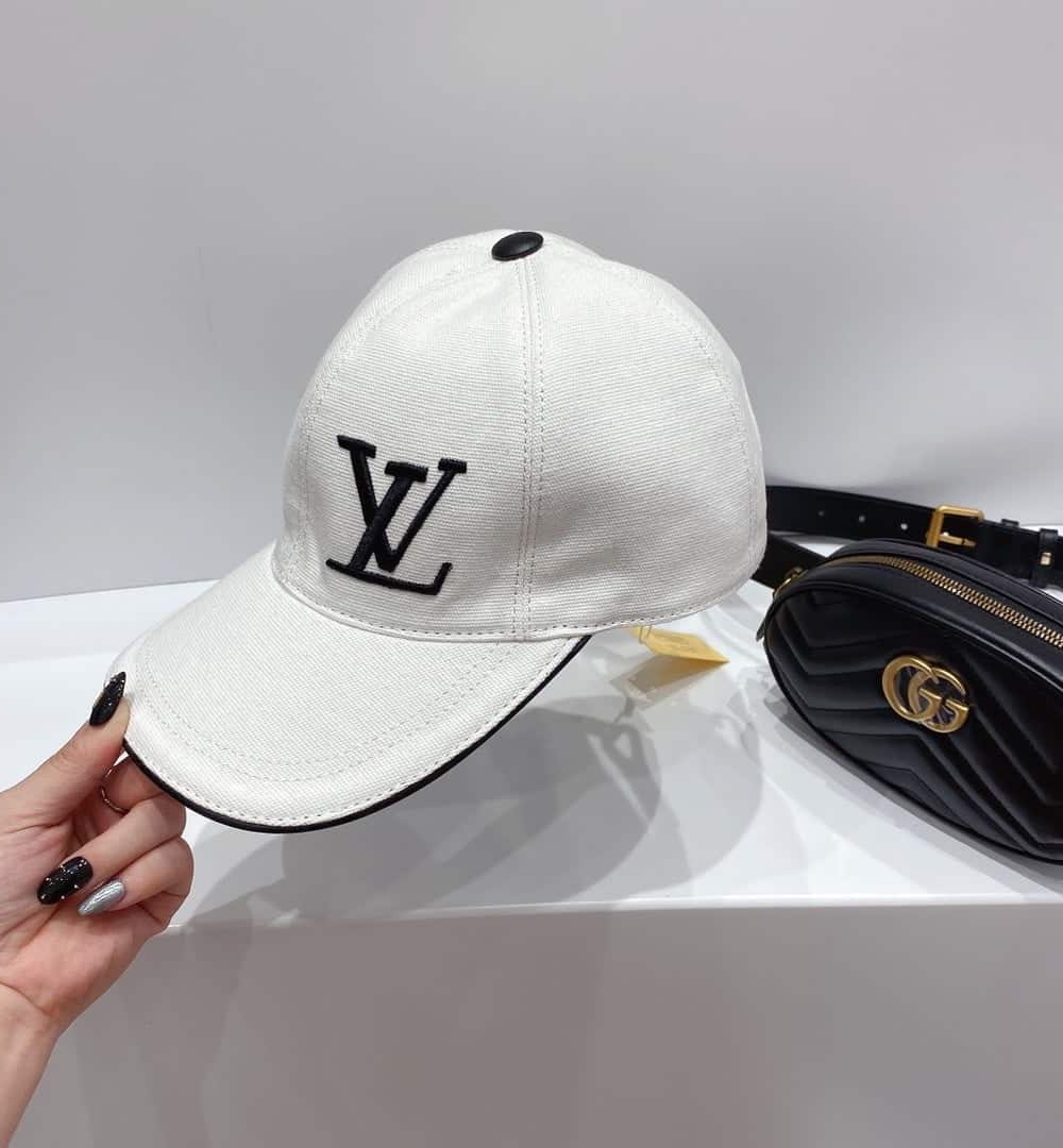 Louis Vuitton Be My Cap White LV Cap