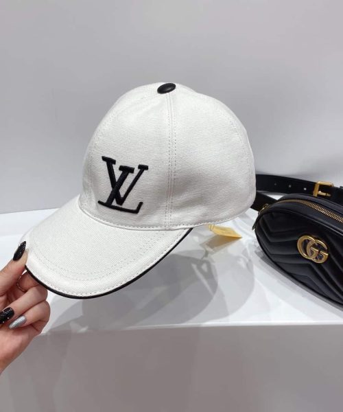 Louis Vuitton Be My Cap White LV Cap