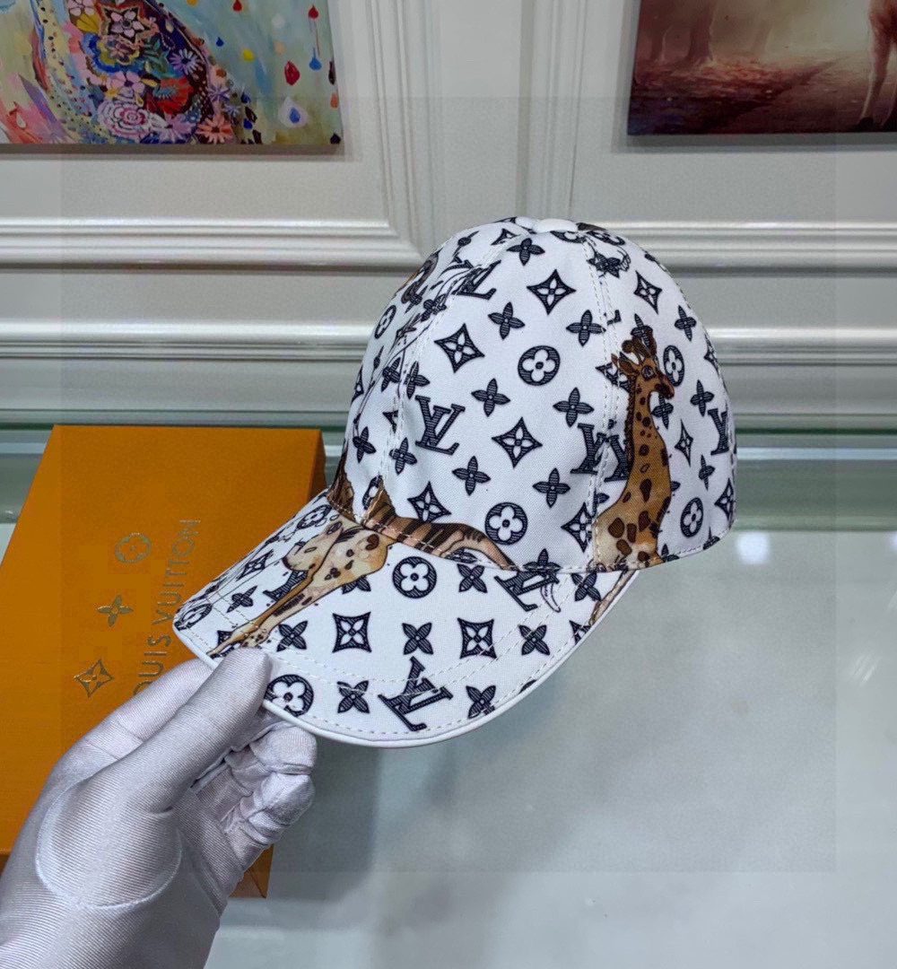 Louis Vuitton Be My Cap White LV Cap