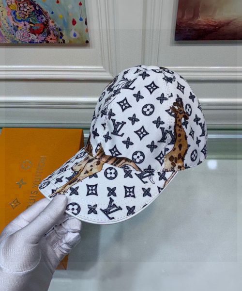 Louis Vuitton Be My Cap White LV Cap