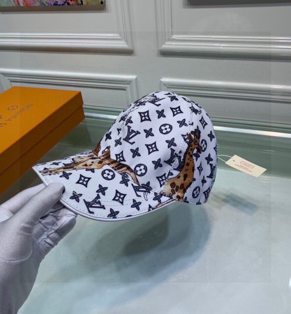 Louis Vuitton Be My Cap White LV Cap