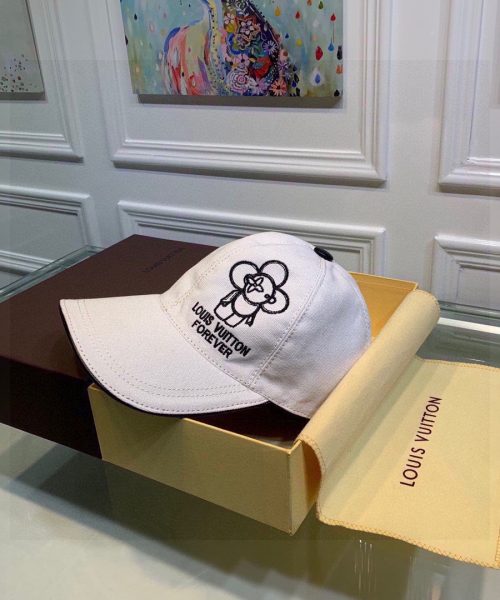 Louis Vuitton Be My Cap White LV Cap