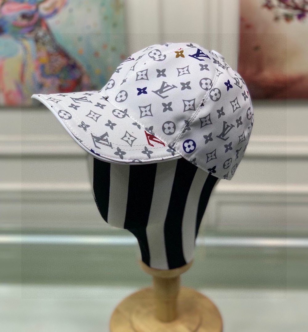 Louis Vuitton Be My Cap White LV Cap