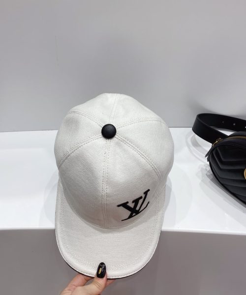 Louis Vuitton Be My Cap White LV Cap