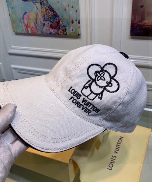 Louis Vuitton Be My Cap White LV Cap