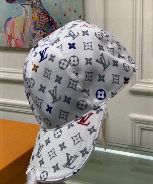 Louis Vuitton Be My Cap White LV Cap