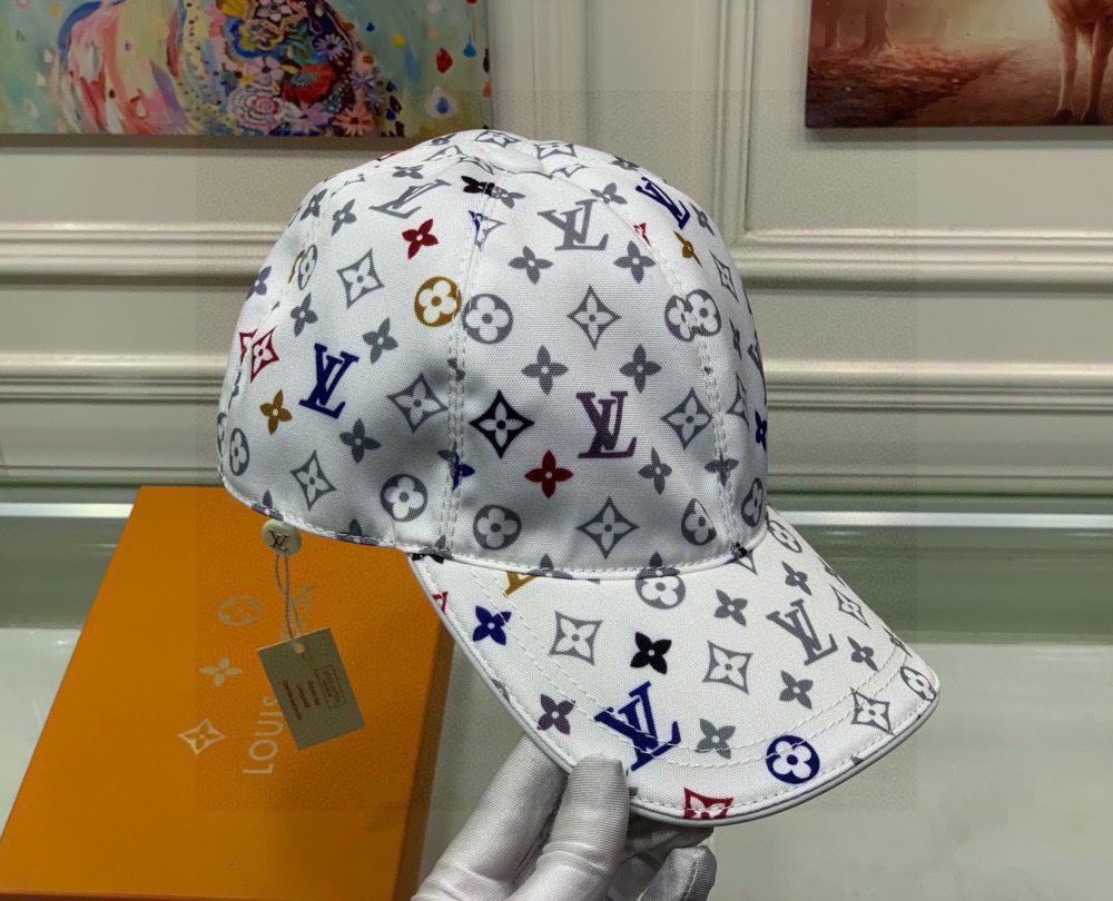 Louis Vuitton Be My Cap White LV Cap