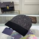 Louis Vuitton Beanie In Black LV Headwear