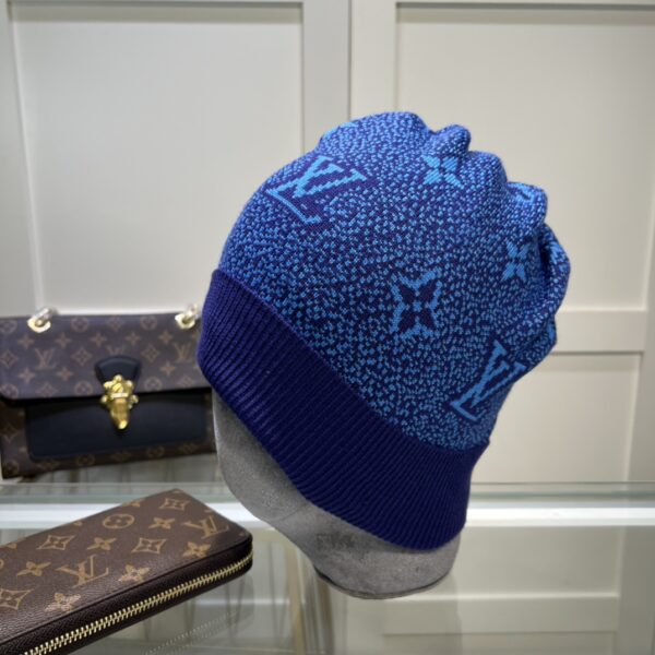Louis Vuitton Beanie In Blue LV Headwear