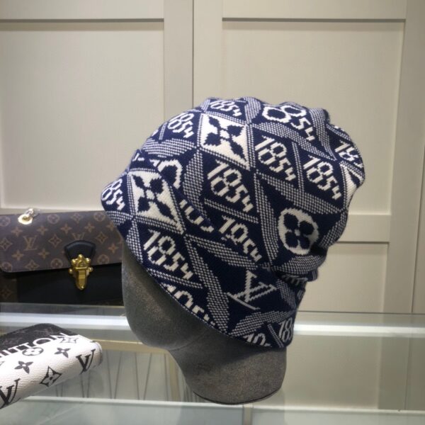 Louis Vuitton Beanie In Blue LV Headwear