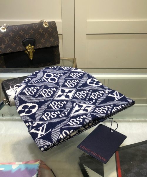 Louis Vuitton Beanie In Blue LV Headwear