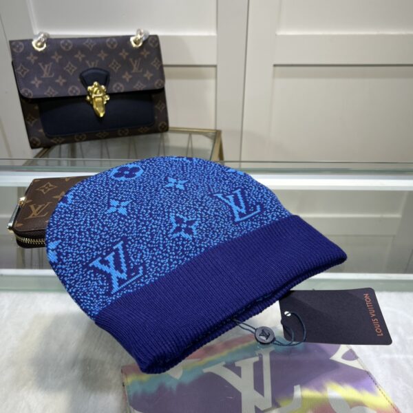 Louis Vuitton Beanie In Blue LV Headwear