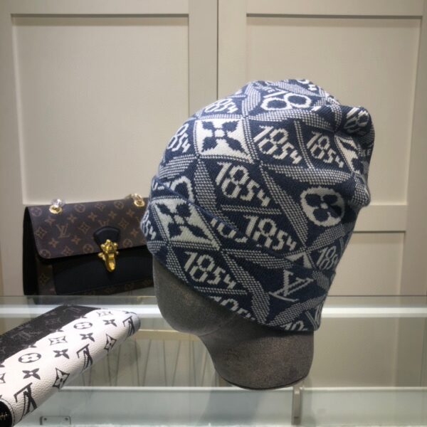 Louis Vuitton Beanie In Blue LV Headwear