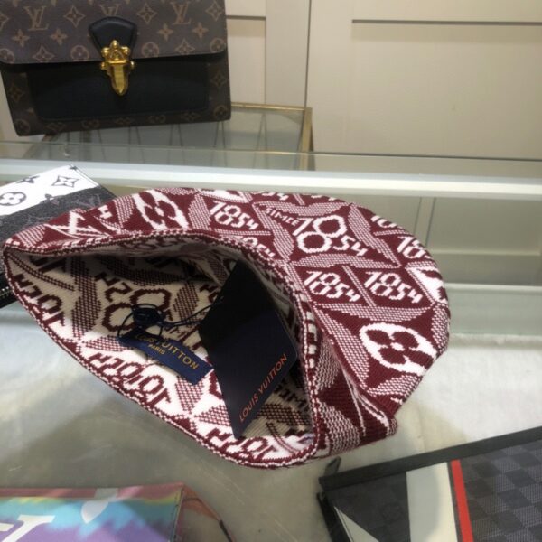 Louis Vuitton Beanie In Red LV Headwear