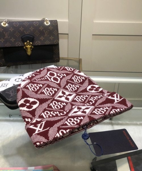 Louis Vuitton Beanie In Red LV Headwear