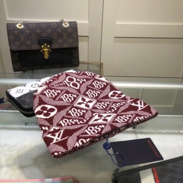 Louis Vuitton Beanie In Red LV Headwear