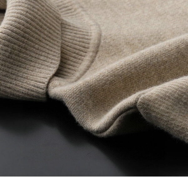 Louis Vuitton Bear Logo Neck Jumper Sweater Beige For Men
