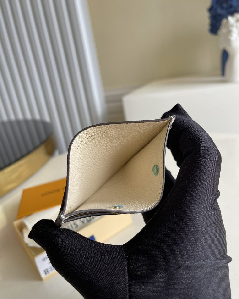 1:1 Replica Louis Vuitton Card Holder Monogram Empreinte For Women, Women's Wallet 4.3in/11cm LV