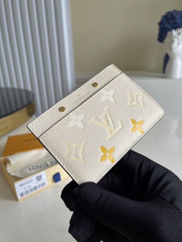 Louis Vuitton Card Holder Monogram Empreinte For Women, Women's Wallet 4.3in/11cm LV