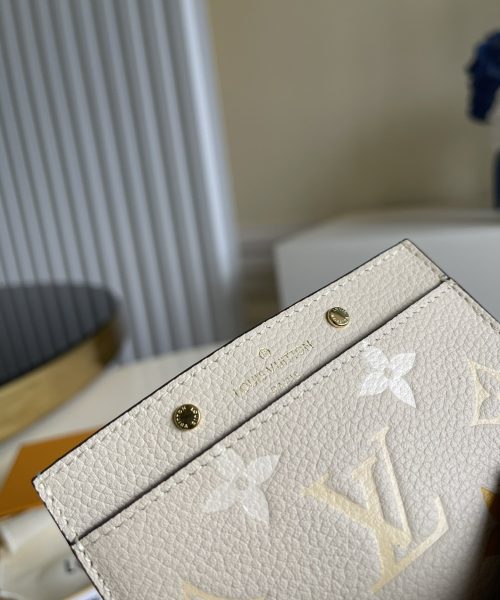 1:1 Replica Louis Vuitton Card Holder Monogram Empreinte For Women, Women's Wallet 4.3in/11cm LV