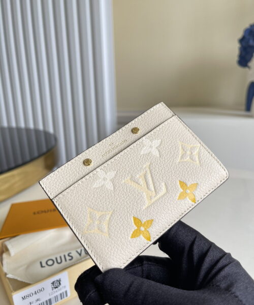 Louis Vuitton Card Holder Monogram Empreinte For Women, Women's Wallet 4.3in/11cm LV