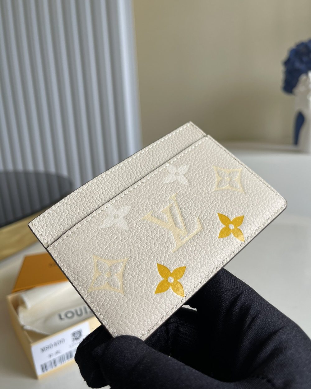 1:1 Replica Louis Vuitton Card Holder Monogram Empreinte For Women, Women's Wallet 4.3in/11cm LV