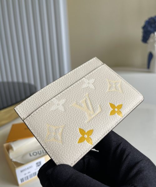 1:1 Replica Louis Vuitton Card Holder Monogram Empreinte For Women, Women's Wallet 4.3in/11cm LV