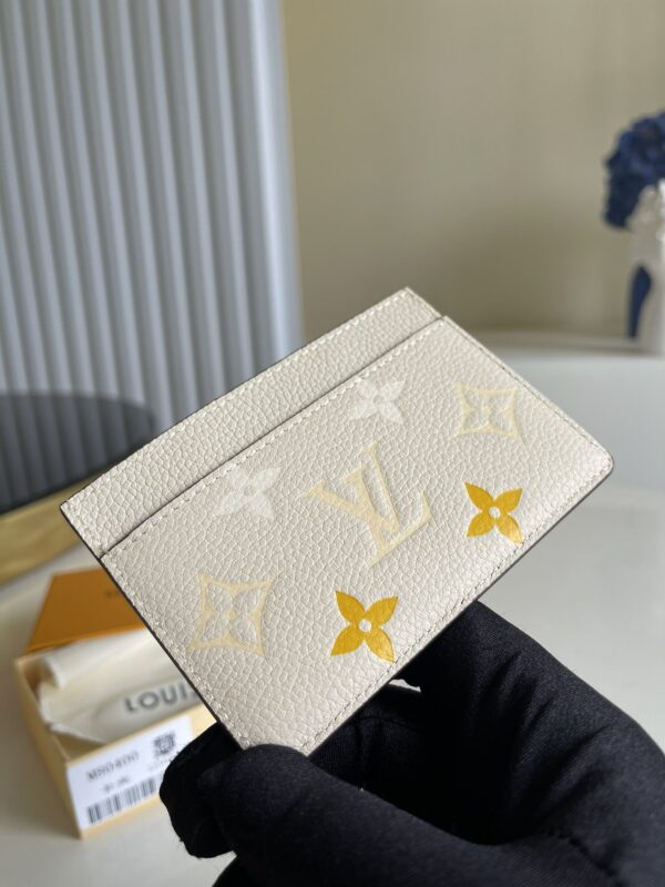 Louis Vuitton Card Holder Monogram Empreinte For Women, Women's Wallet 4.3in/11cm LV