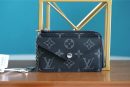 1:1 Replica Louis Vuitton Card Holder Recto Verso Monogram Eclipse For Women, Women's Wallets 5.1in/13cm LV