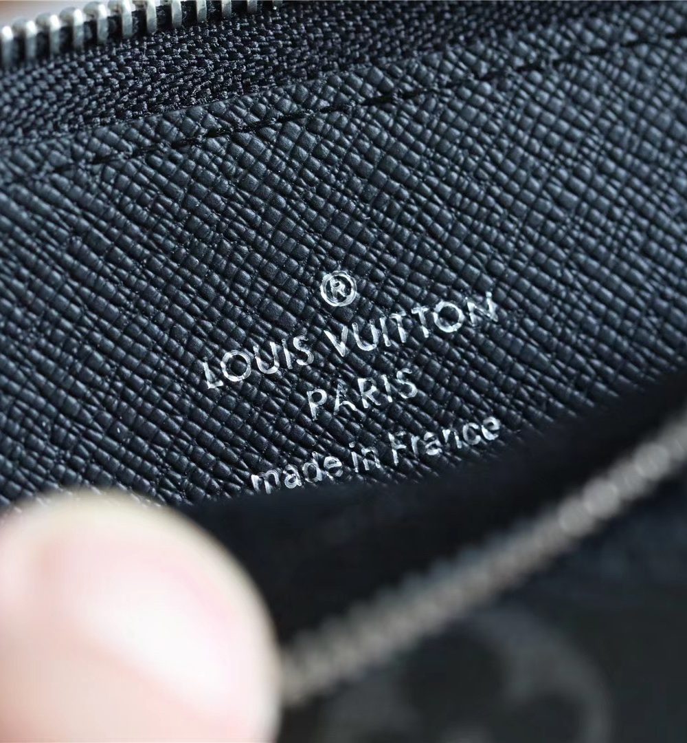 1:1 Replica Louis Vuitton Card Holder Recto Verso Monogram Eclipse For Women, Women's Wallets 5.1in/13cm LV