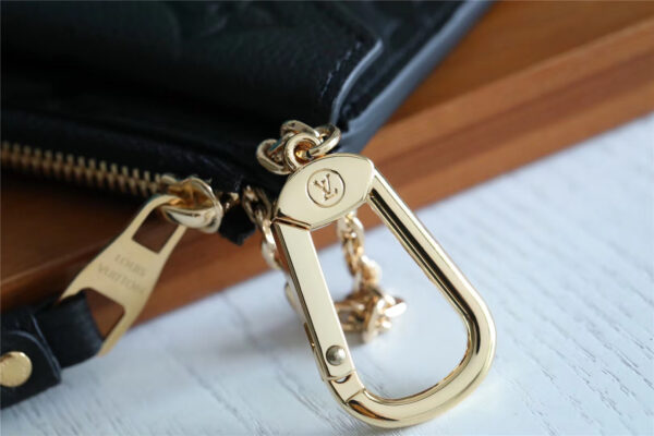 Louis Vuitton Card Holder Recto Verso Monogram Empreinte Black For Women, Women's Wallets 5.1in/13cm LV M69421