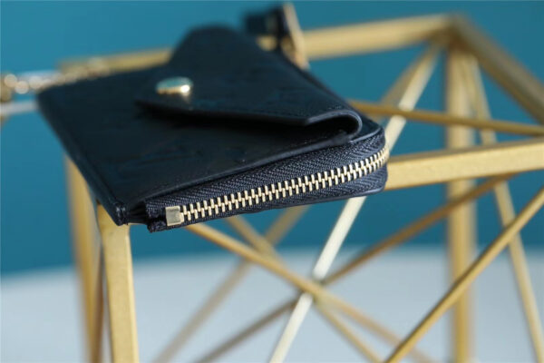 Louis Vuitton Card Holder Recto Verso Monogram Empreinte Black For Women, Women's Wallets 5.1in/13cm LV M69421