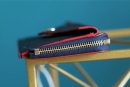 1:1 Replica Louis Vuitton Card Holder Recto Verso Monogram Empreinte Navy Blue / Red For Women, Women's Wallets 5.1in/13cm LV M69420