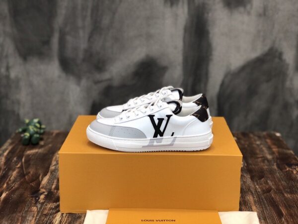 Louis Vuitton Charlie Sneaker Mix Of Recycled And Bio-Based Sustainable Materials Cacao Brown For Women LV 1A9JN8